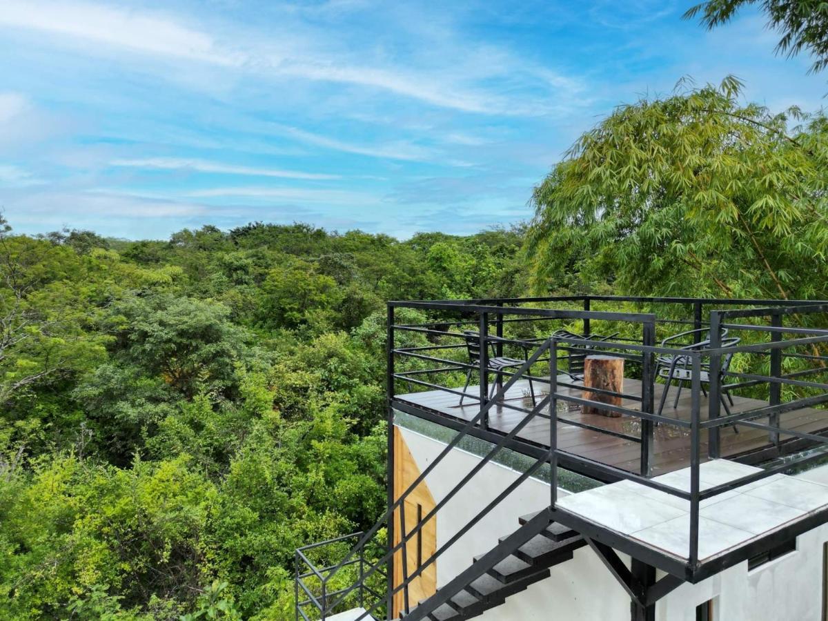 Antema Lodge Secteur Tamarindo, Piscine, Yoga, Gym, Jungle Et Paix 外观 照片